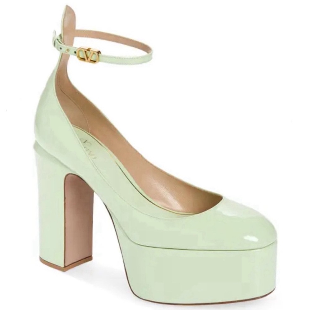 Mint Green Valentino Platform